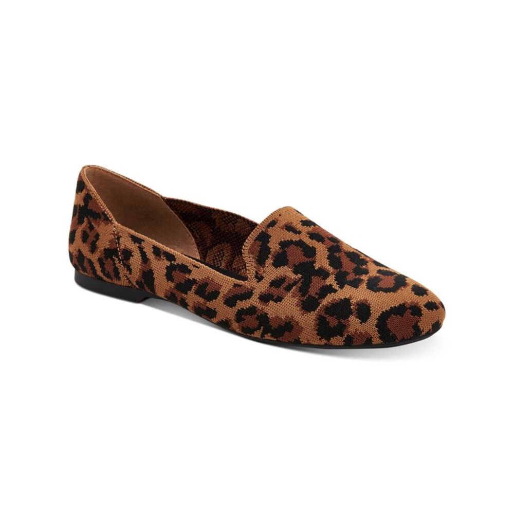 ALFANI Womens Brown Machine Wash Safe Rorrii Round Toe Slip On Loafers 7.5 M